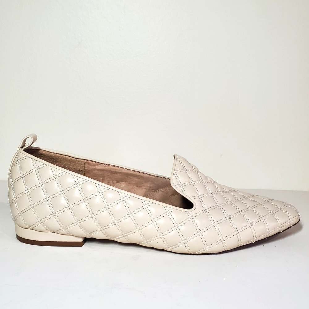 Corso Como Alanea Tapioca Quilted‎ Leather Loafers Flats Size US 10M - Picture 3 of 16